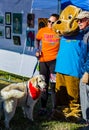 Photos with the Mascot of the Annual Roanoke Valley SPCA 5K Tail Chaser